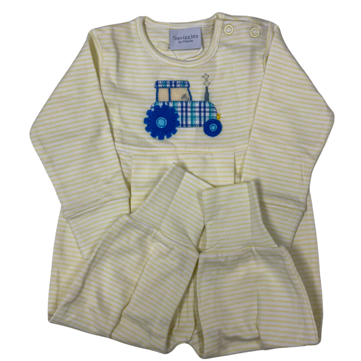 Plaid Tractor Coverall
