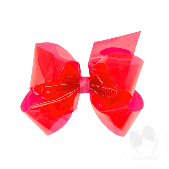 Medium Splish Splash Vinyl Bow