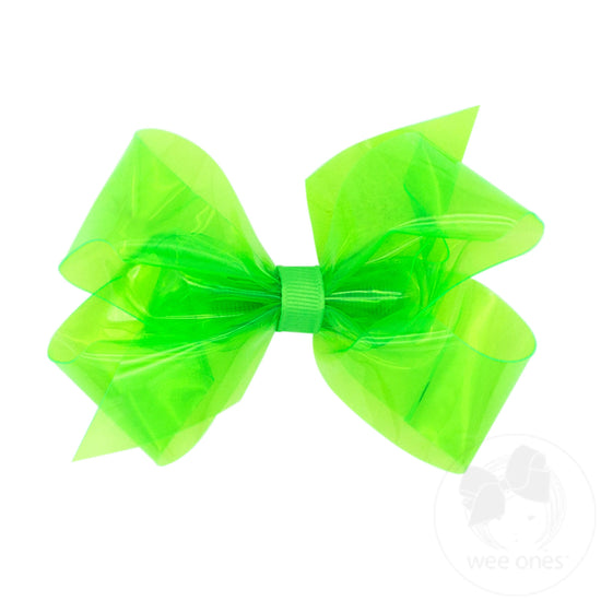 Medium Splish Splash Vinyl Bow