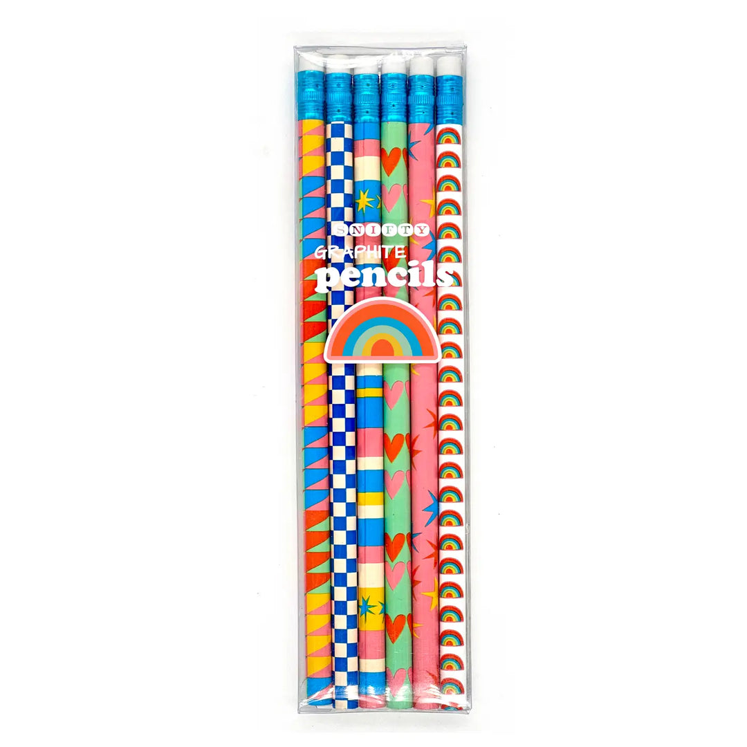 Pencil Set- Geo Love
