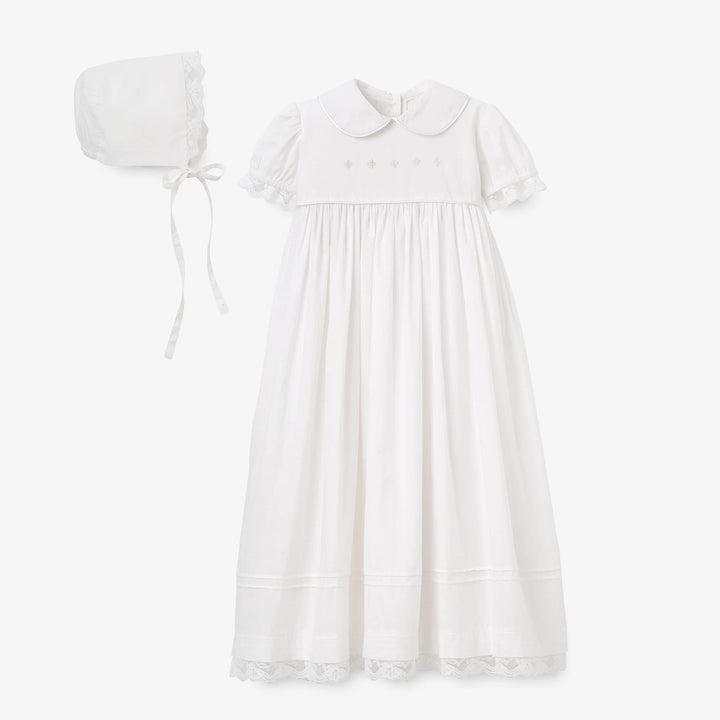 Girl's Gown & Bonnet Christening Set