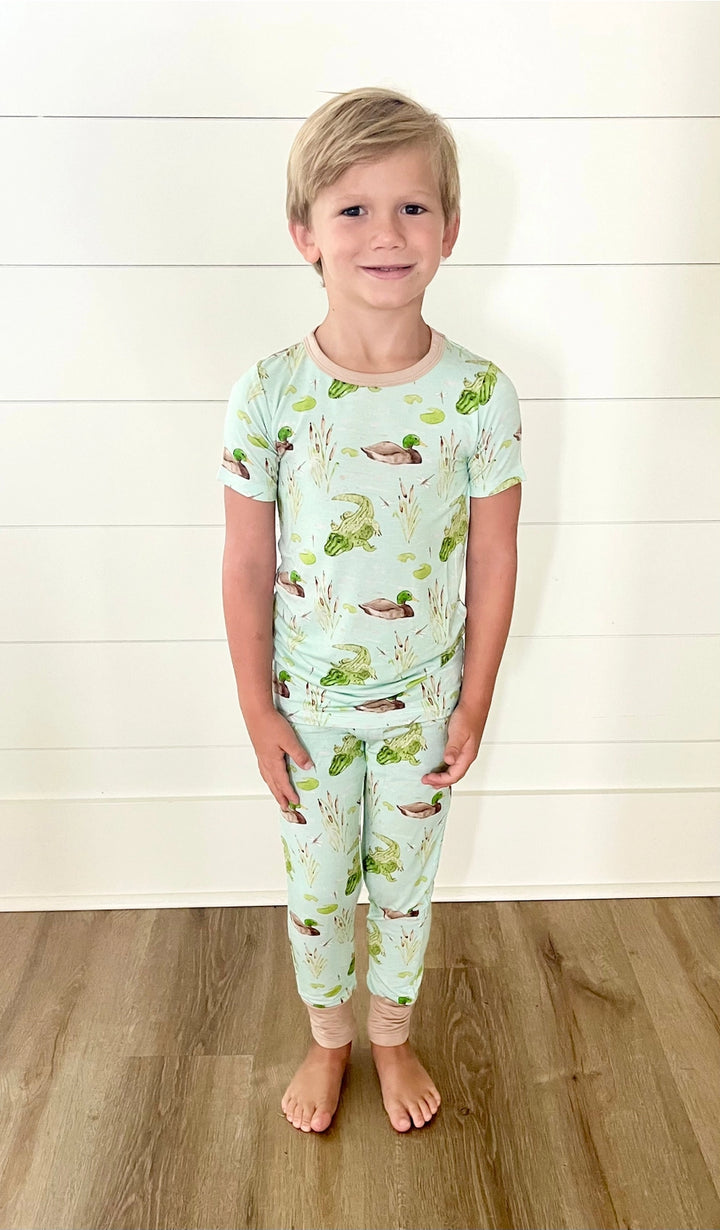 Ducks & Gators Pajama Set