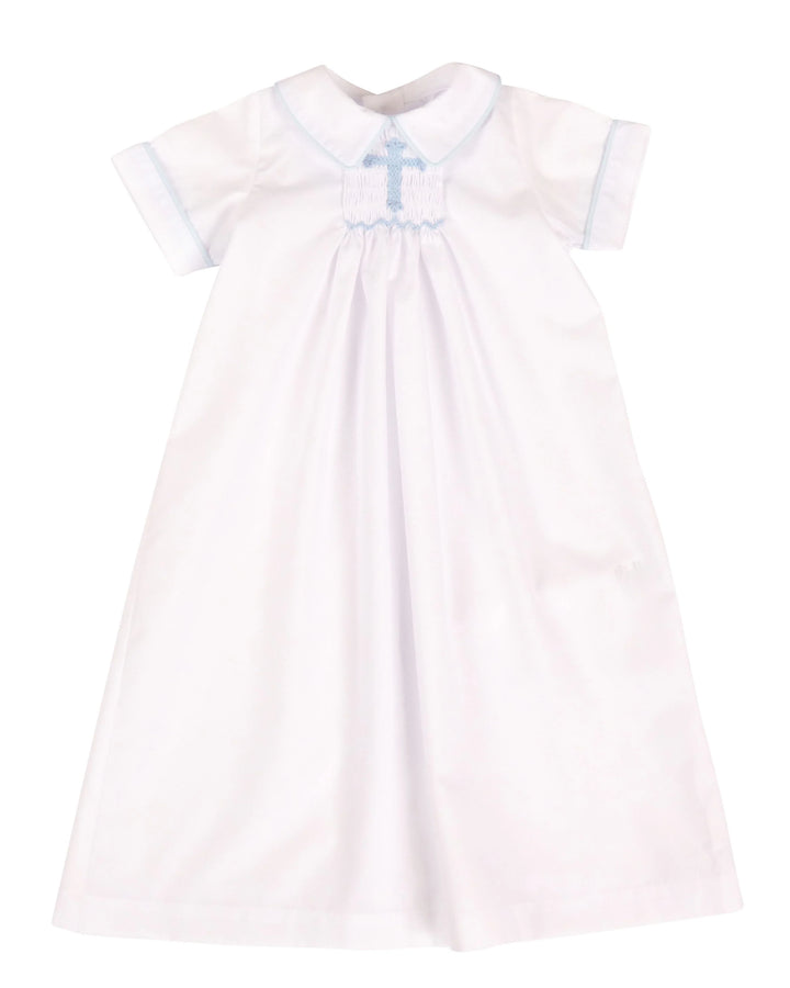 Haven Daygown & Diaper Cover- Blue