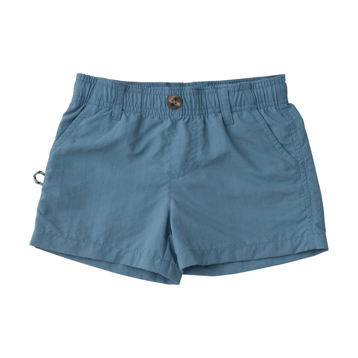 Boys' Outrigger Performance Short- Provincial Blue