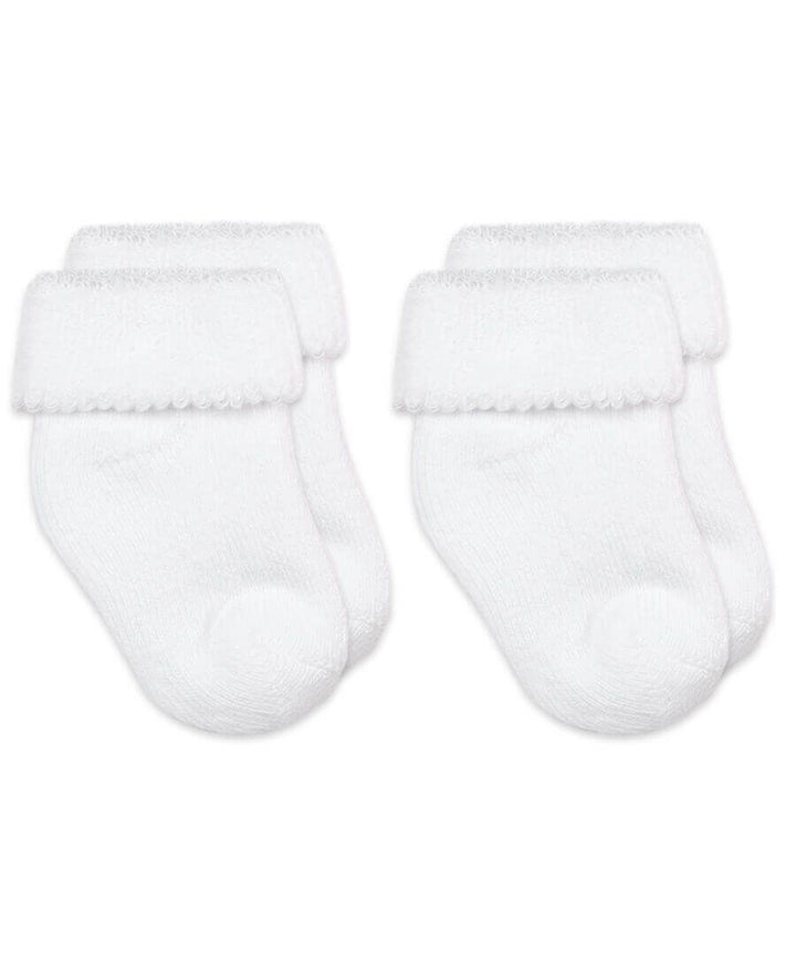 Jefferies Socks Terry Turn Cuff Bootie Socks 2 Pair Pack