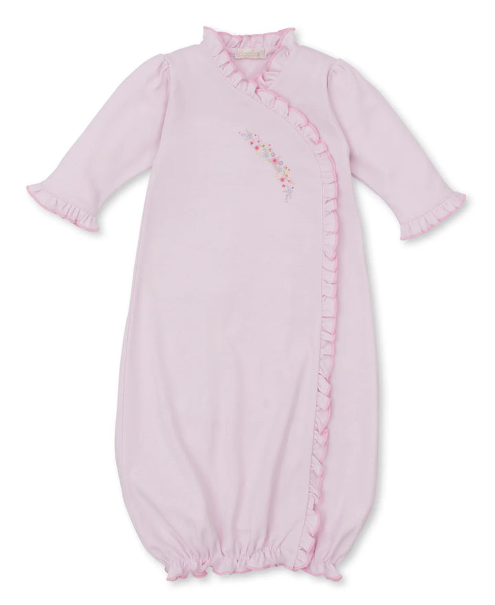 Premier Flowers & Vines Pink Hand Emb. Sack