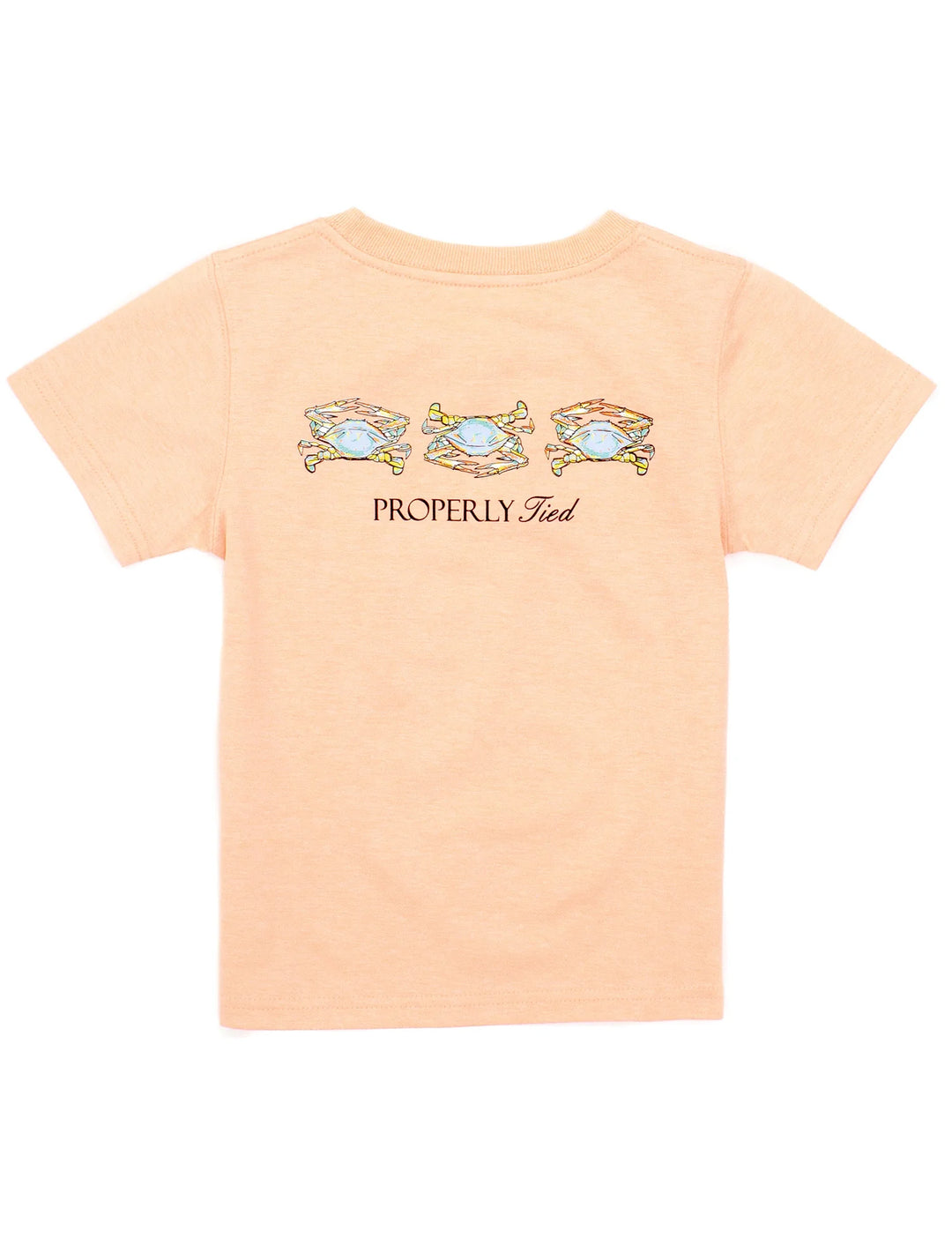 Triple Crab SS T-shirt- Melon