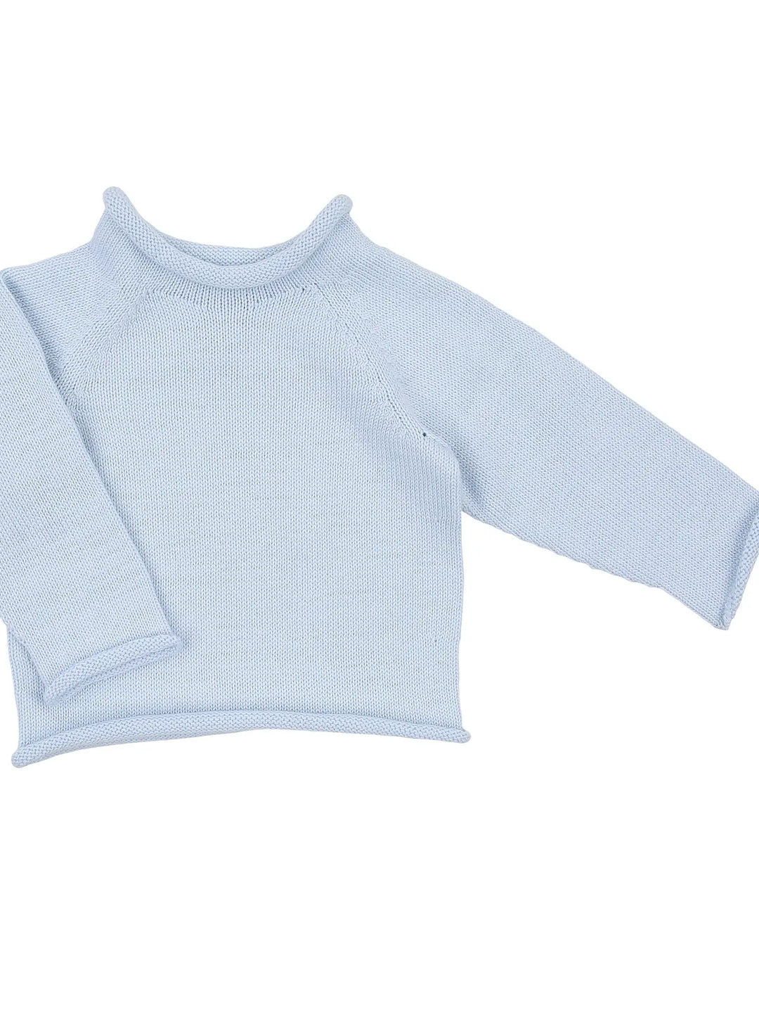 Essentials Knits Raglan Sweater- Blue