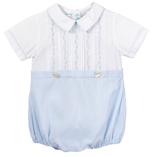 Embroidered Mock 2 Piece Creeper