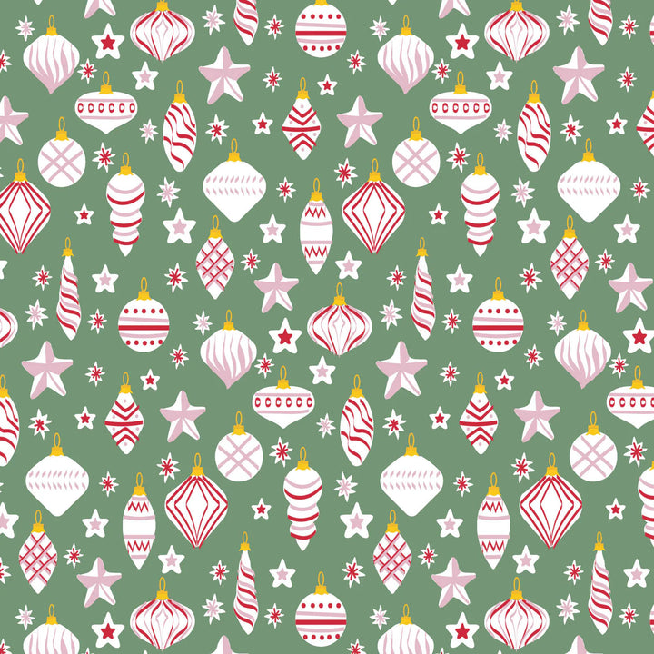 Evelyn Romper- Retro Ornaments