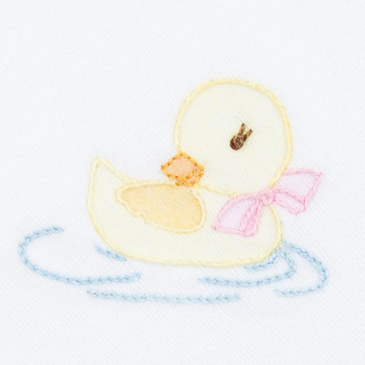 Little Waddlers Zip Footie- Pink