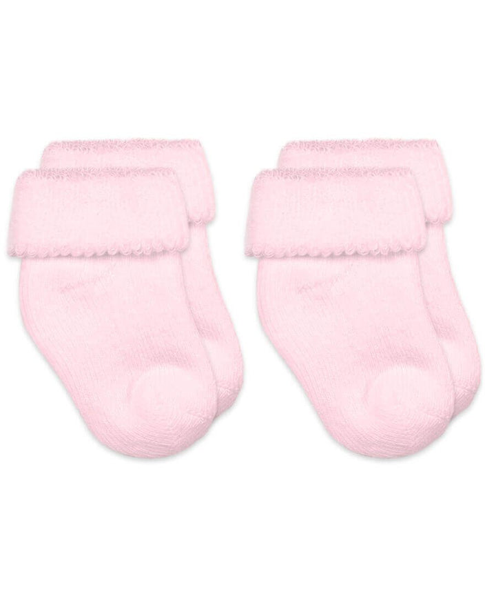 Jefferies Socks Terry Turn Cuff Bootie Socks 2 Pair Pack