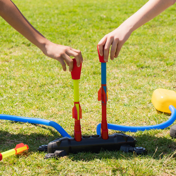 Dueling Stomp Rocket Kit - 4 Rocket