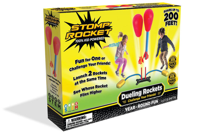 Dueling Stomp Rocket Kit - 4 Rocket