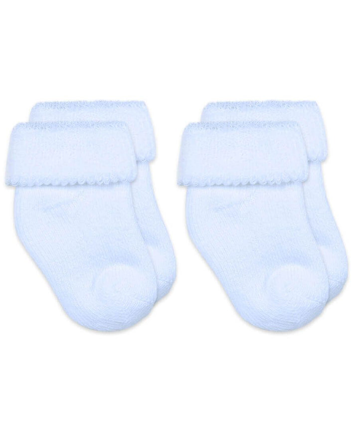 Jefferies Socks Terry Turn Cuff Bootie Socks 2 Pair Pack