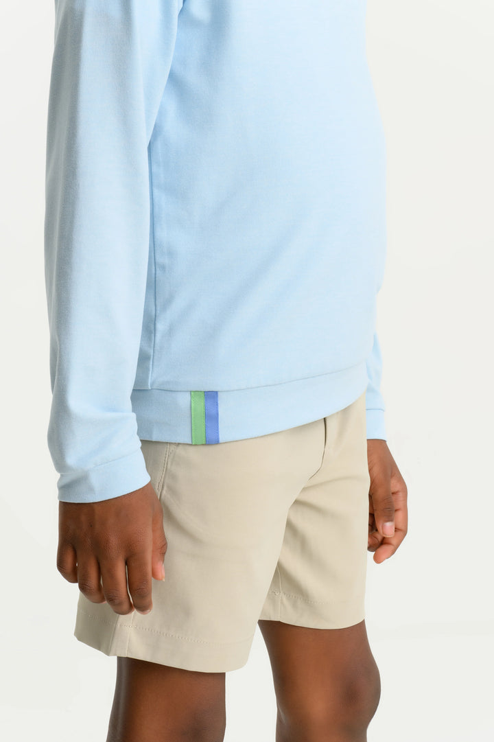 Prepletic™ Hayword Half-Zip (Unisex)- Buckhead Blue