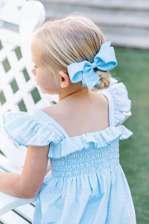 Rosemary Dress Blue & White Floral