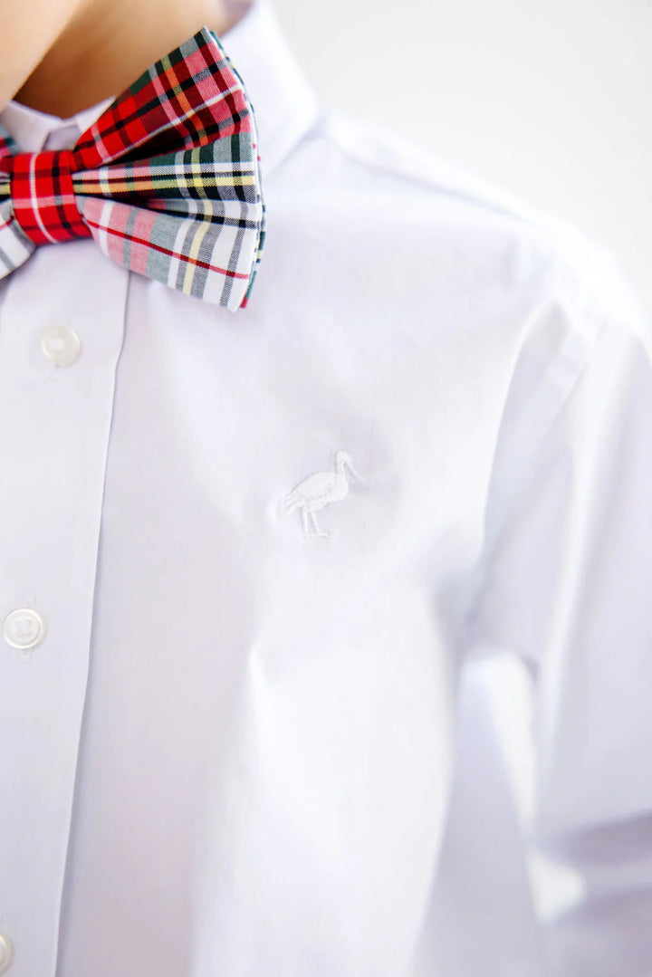 Dean's List Dress Shirt- Worth Avenue White