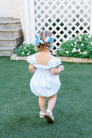 Rosemary Bubble Blue & White Floral