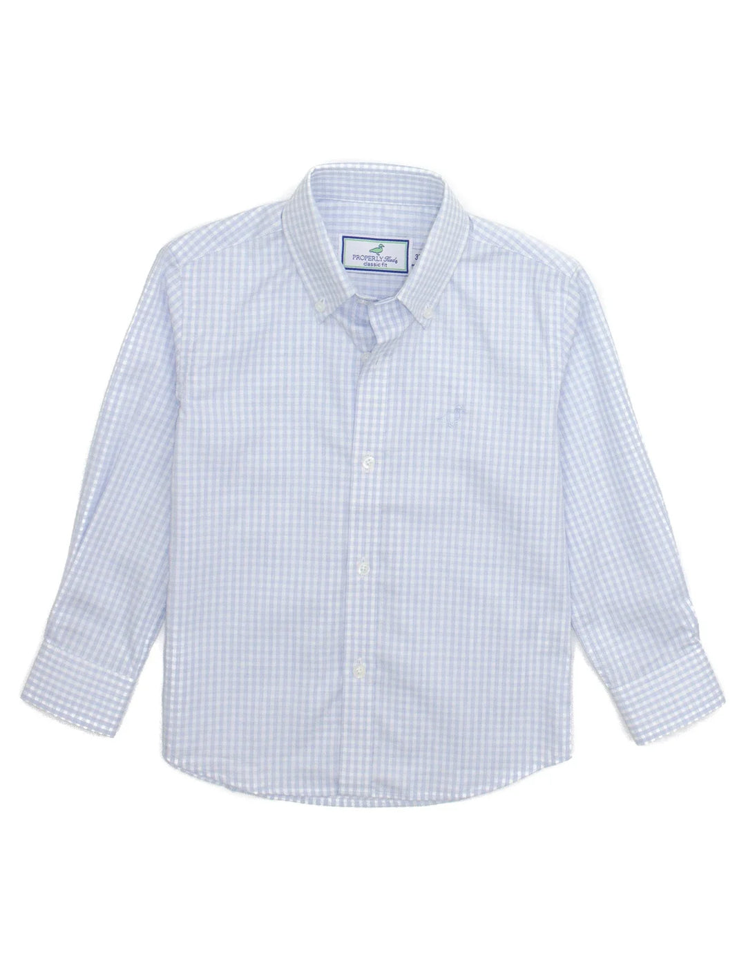 Park Avenue Dress Shirt- Cloud Check