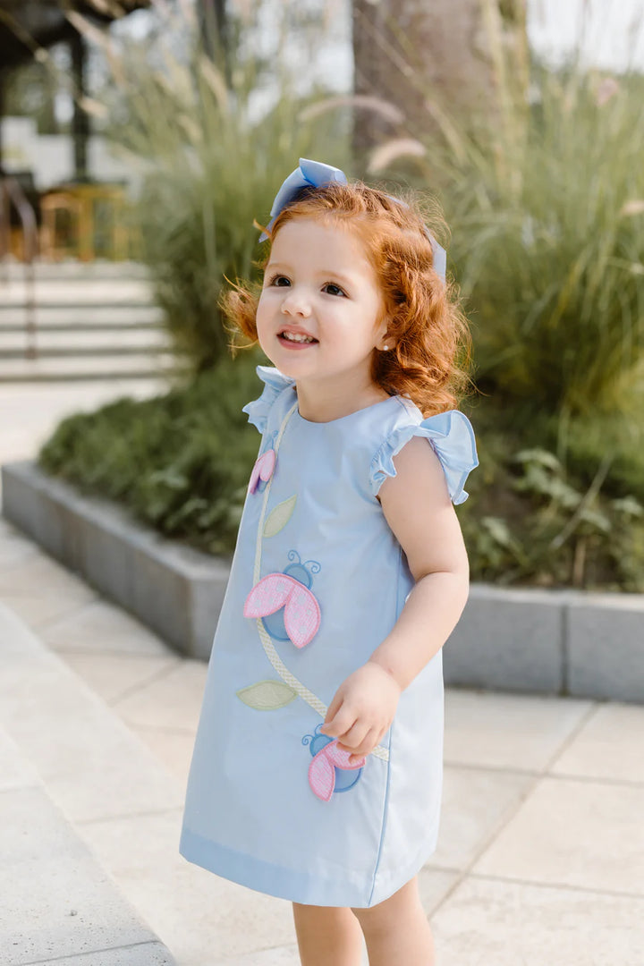 Ladybug Sloane Dress- Light Blue