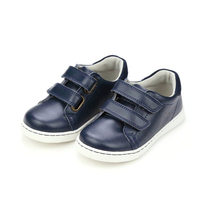 Kyle Double Velcro Sneaker- Navy