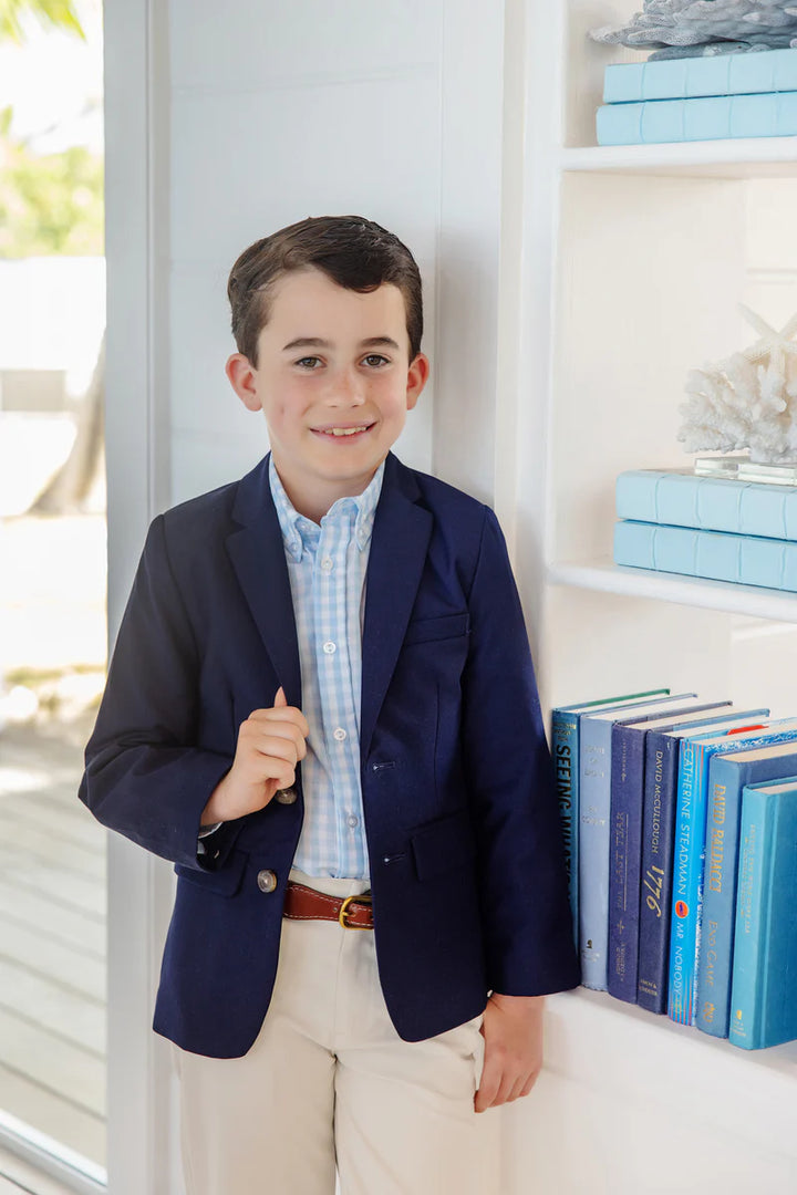 Dean's List Dress Shirt- Buckhead Blue Gingham