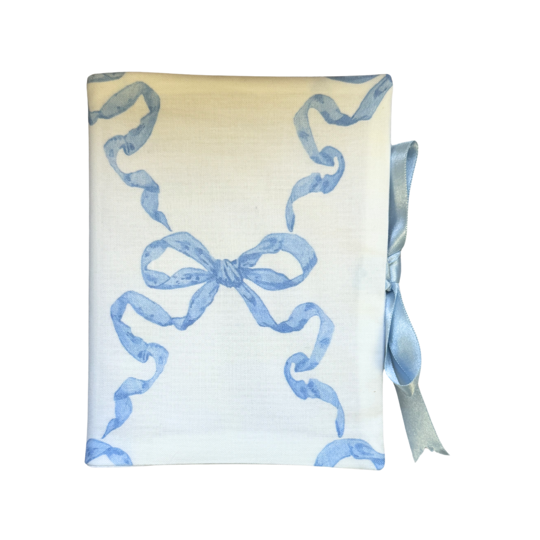 Blue Bow Photo Album Book