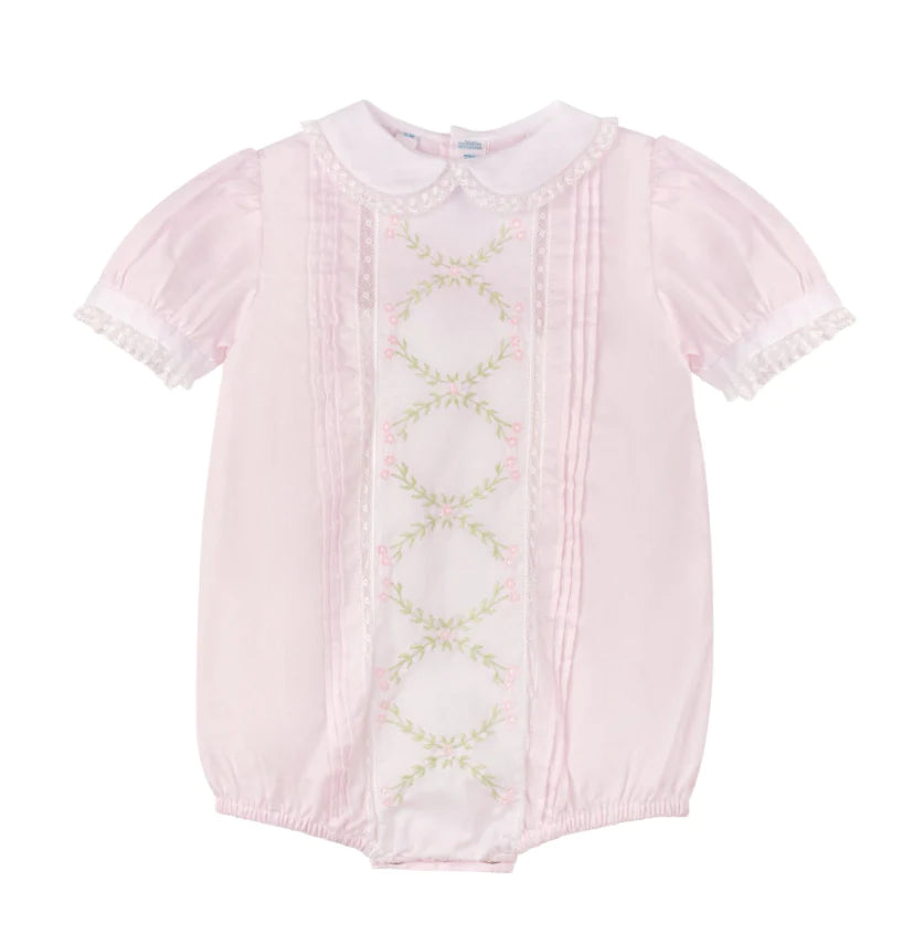 Girls Vintage Bloom Romper