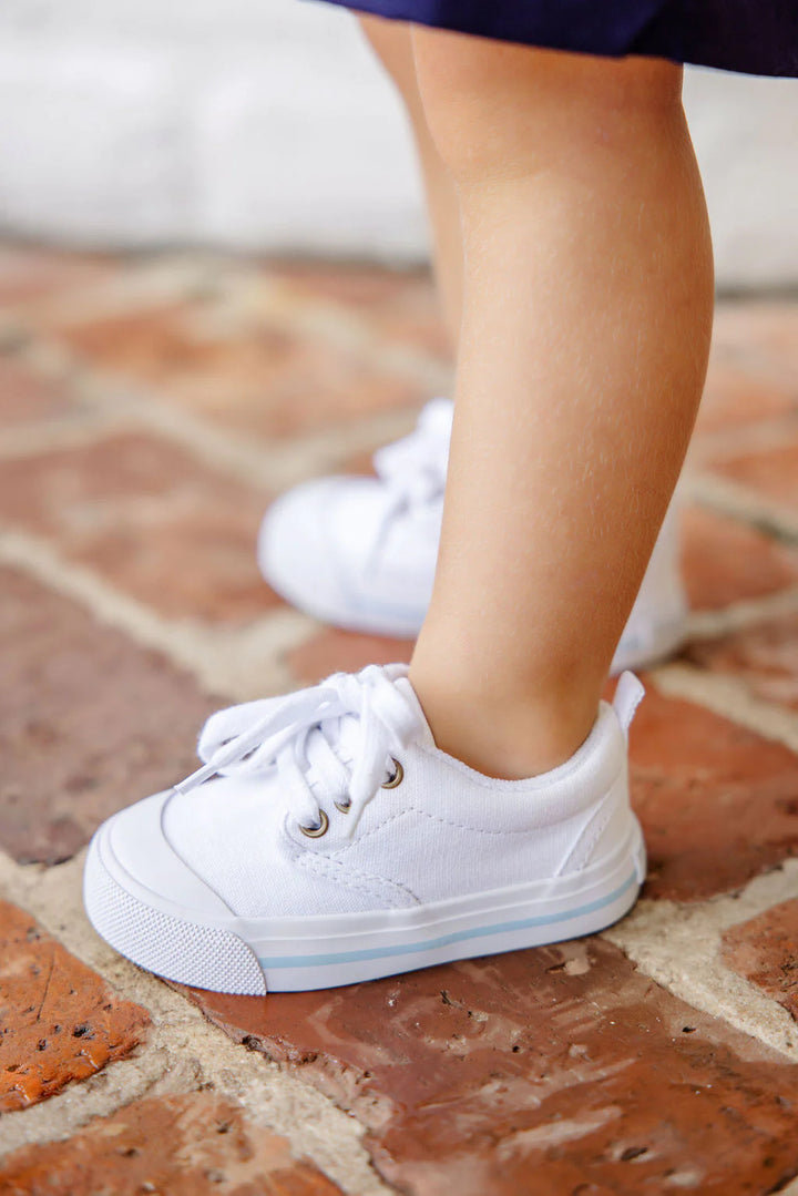 Prep Step Sneaker- Worth Avenue White