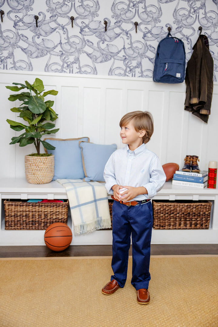 Prep School Pants- Nantucket Navy