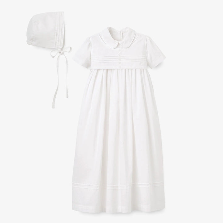 Boy's Gown & Bonnet Christening Set