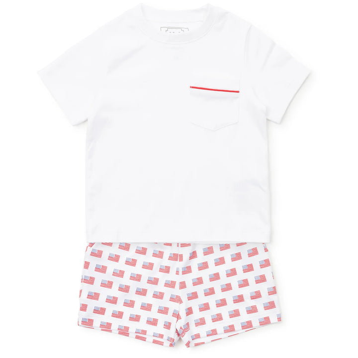 Walker Short Set- American Flag