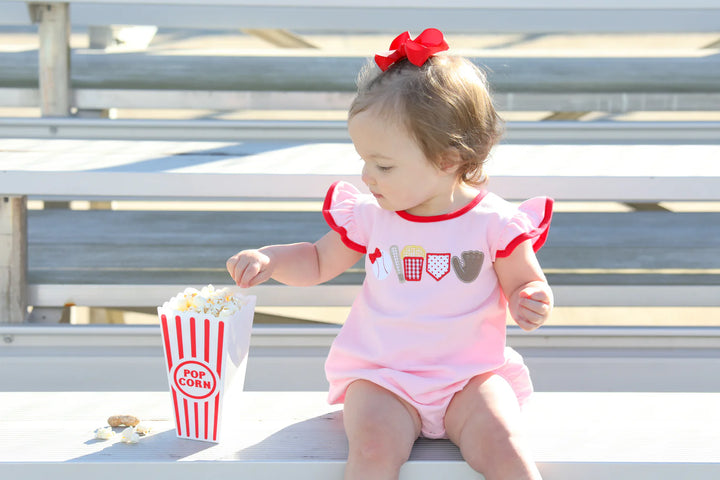 Take Me Out To The Ballgame Flutter Sleeve Bubble