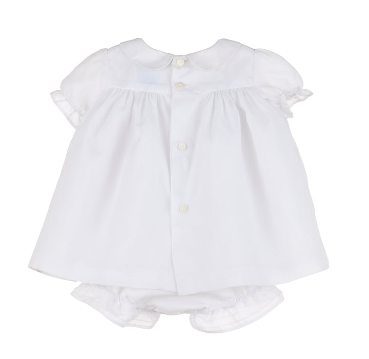 Boho Smock Dress- White