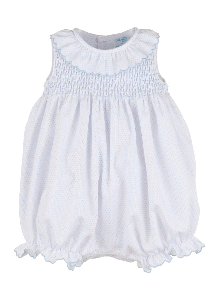 Honeycomb Dotted Bubble- Blue