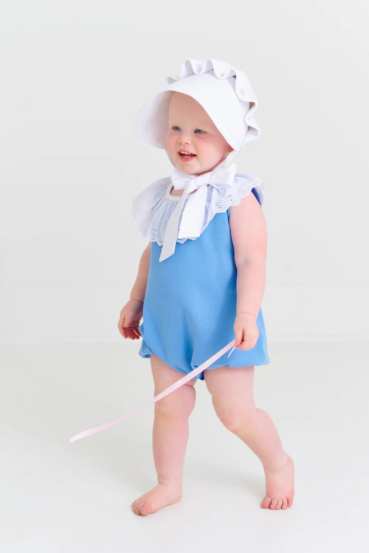 Begley Bubble- Barbados Blue/Worth Avenue White