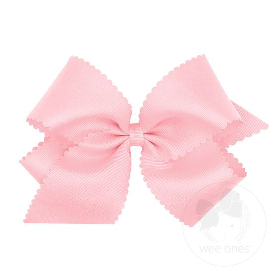 Medium Scallop Edge Bow