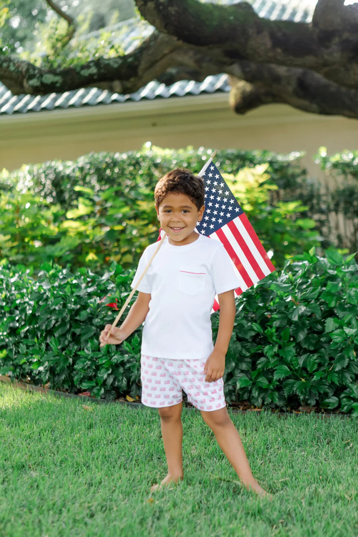 Walker Short Set- American Flag
