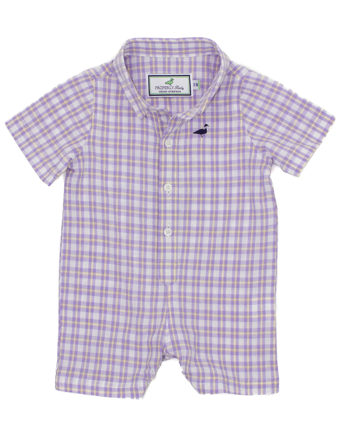 Baby Seasonal Shortall- Beach Plum