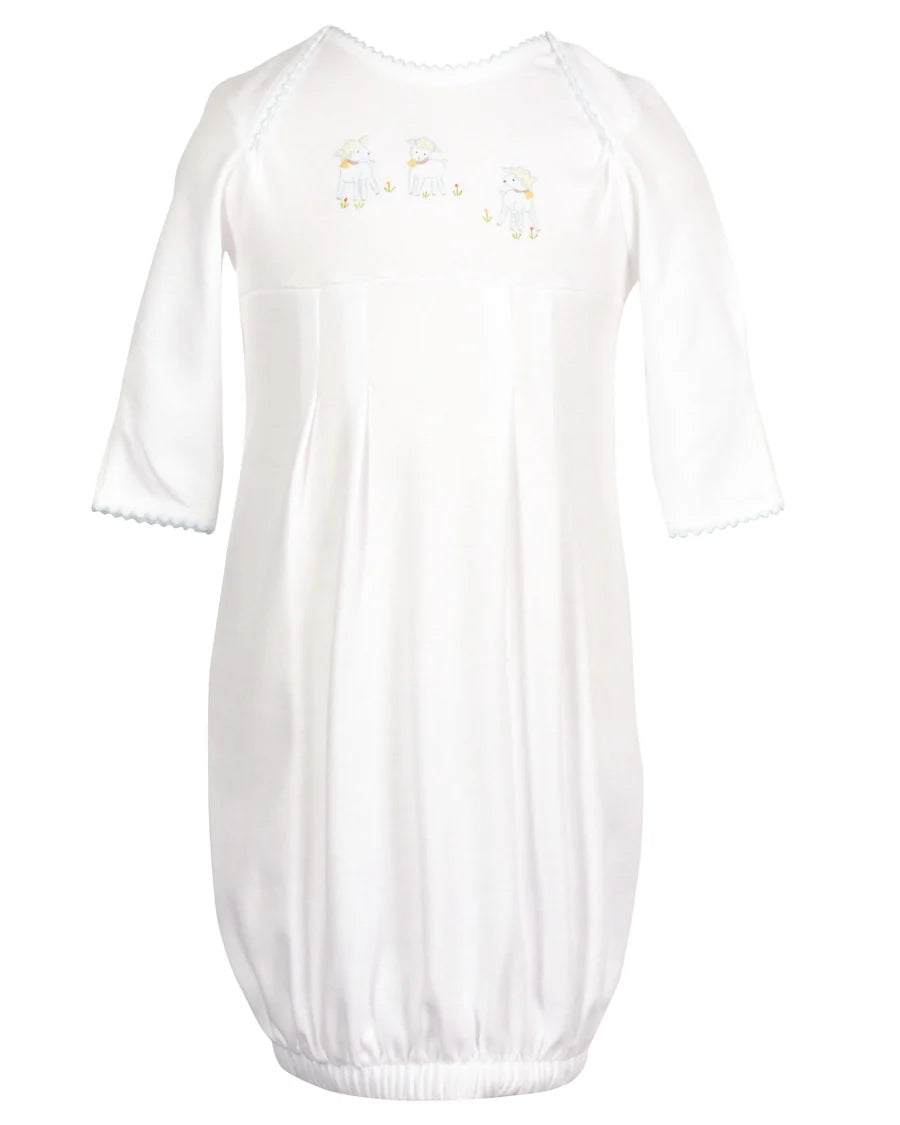 Lambikins Daygown- Blue