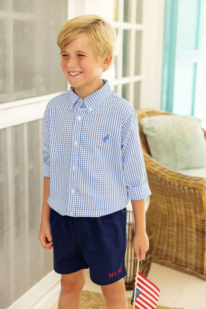 Sheffield Shorts- Nantucket Navy