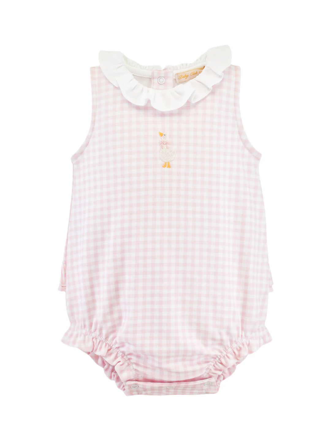 pink Gingham Little Goose Bubble