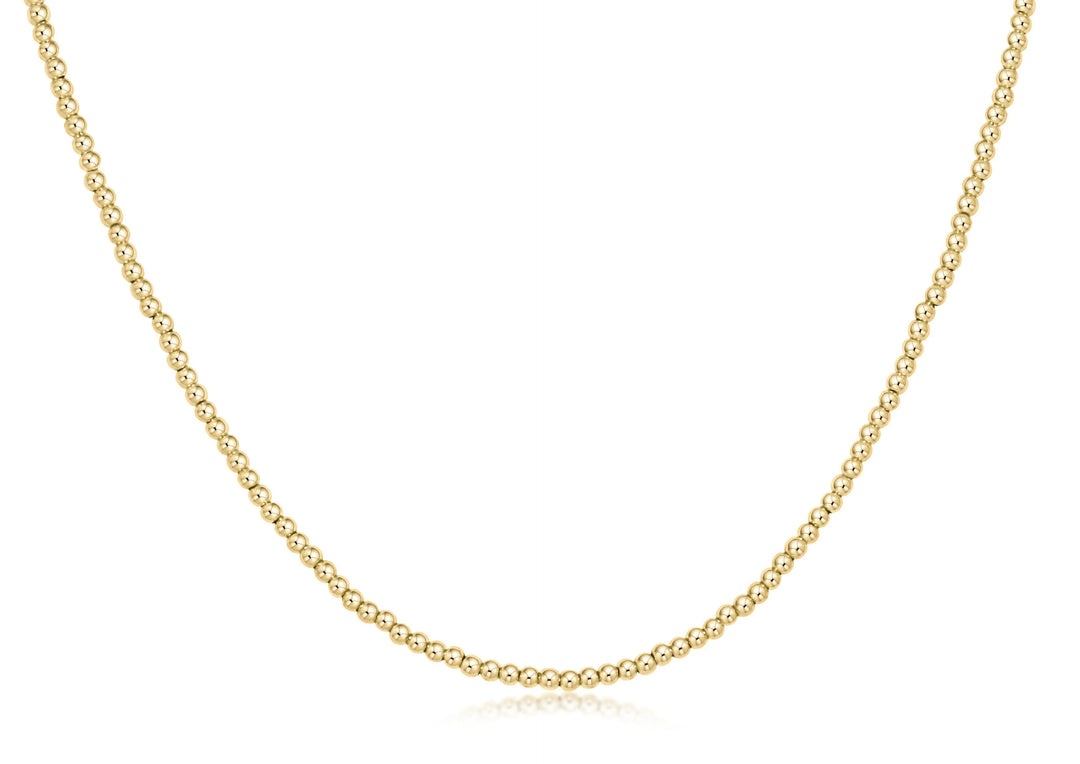 egirl 14" Classic Choker Gold 2mm Necklace