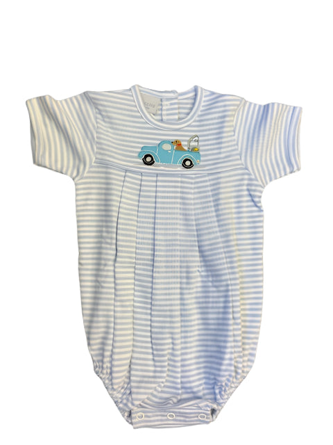 Fishing with Fred Pleated Romper
