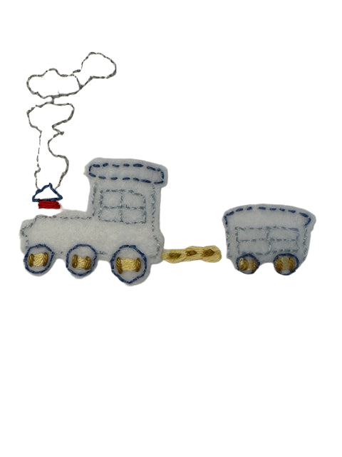 Choo Choo Train Footed Coverall