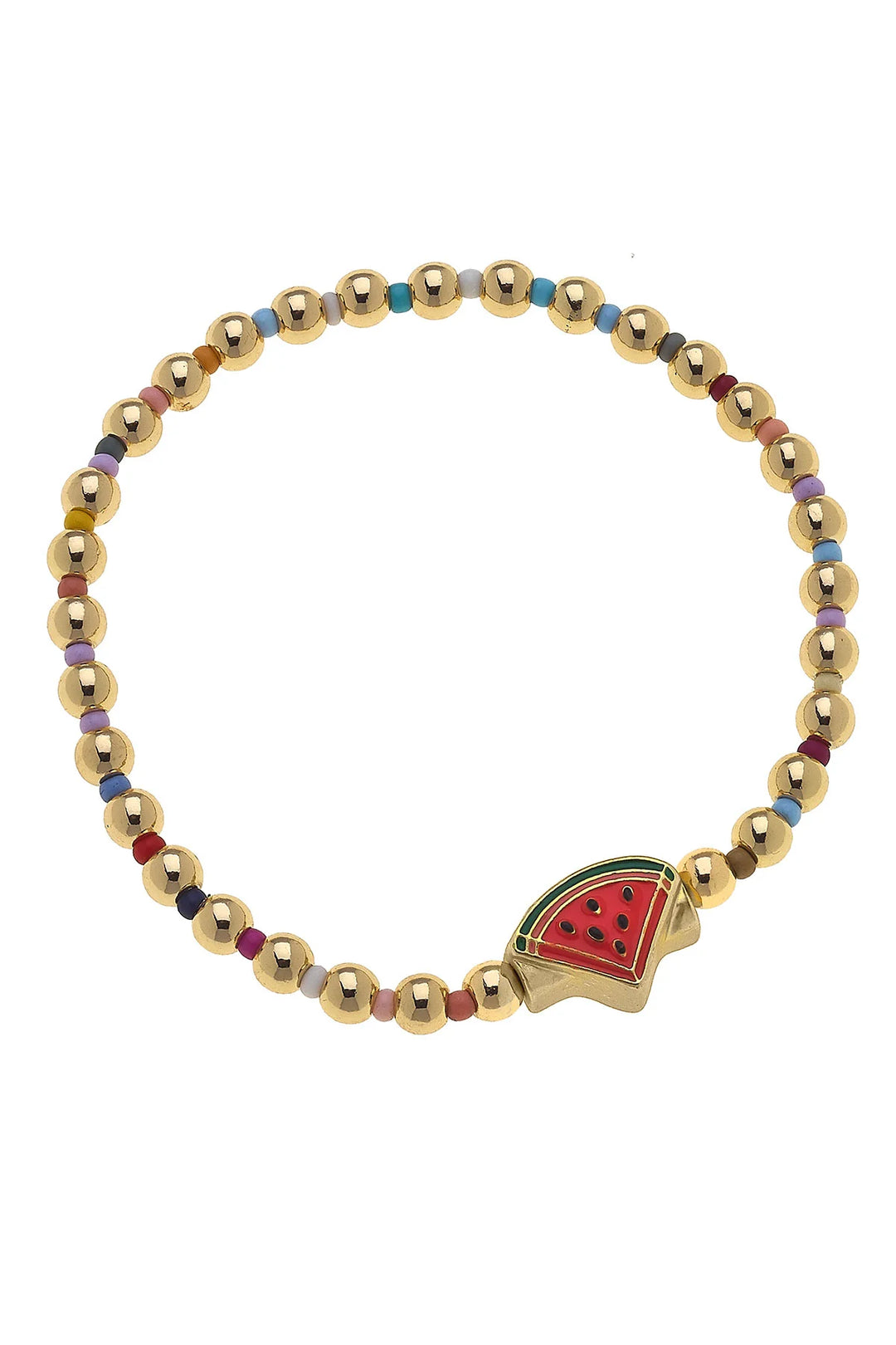 Roxy Watermelon Rainbow Beaded Children’s Bracelet