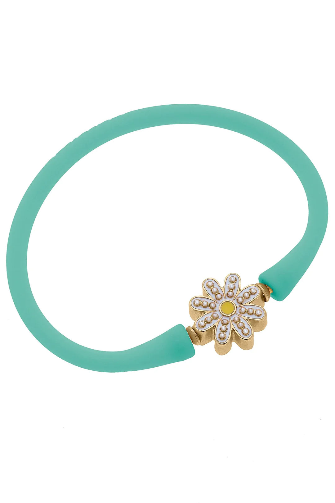 Bali Children's Daisy Bracelet- Mint