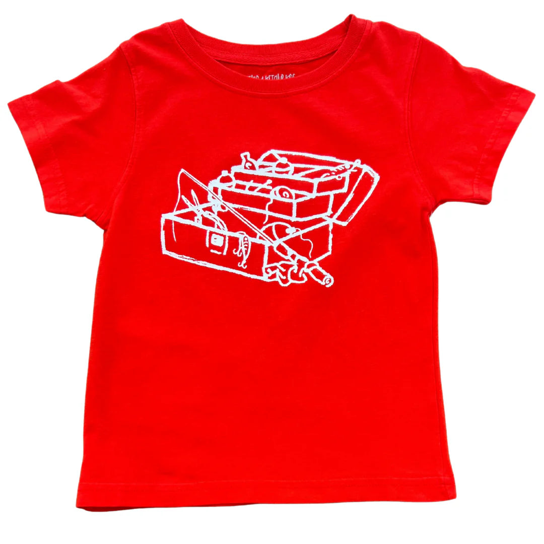 Red Tackle Box SS Tee