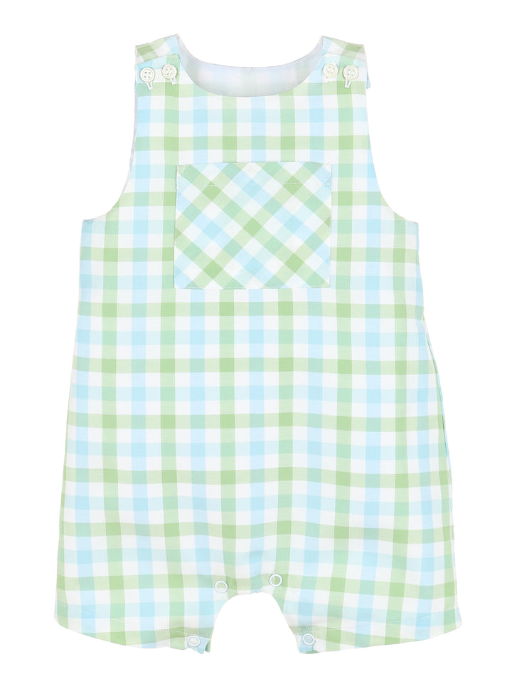 Pastel Plaid John John- Blue